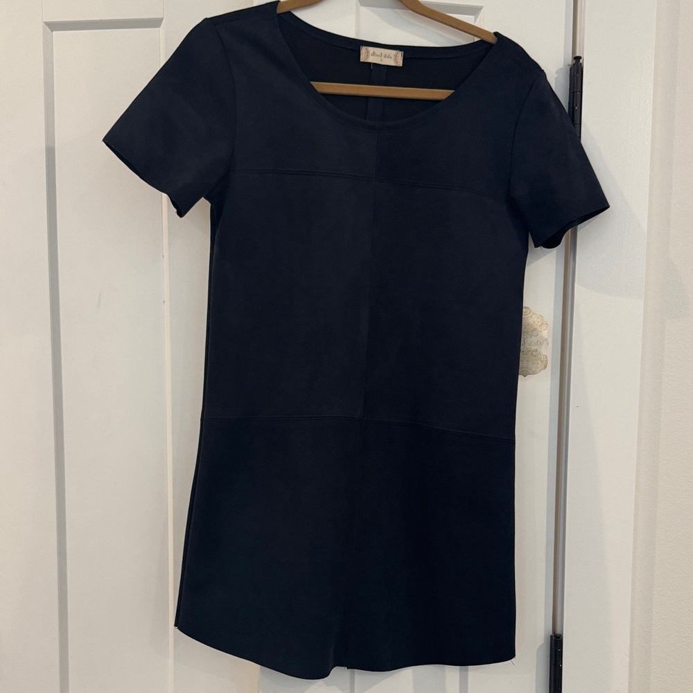 Altar'd State Navy Blue Mini Dress